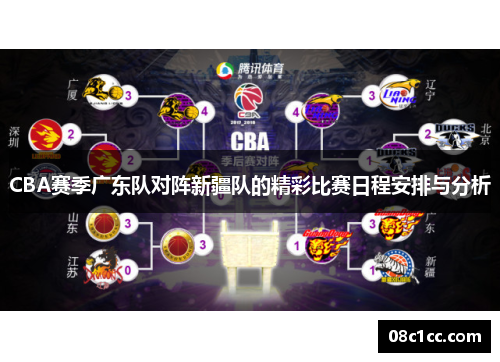 CBA赛季广东队对阵新疆队的精彩比赛日程安排与分析